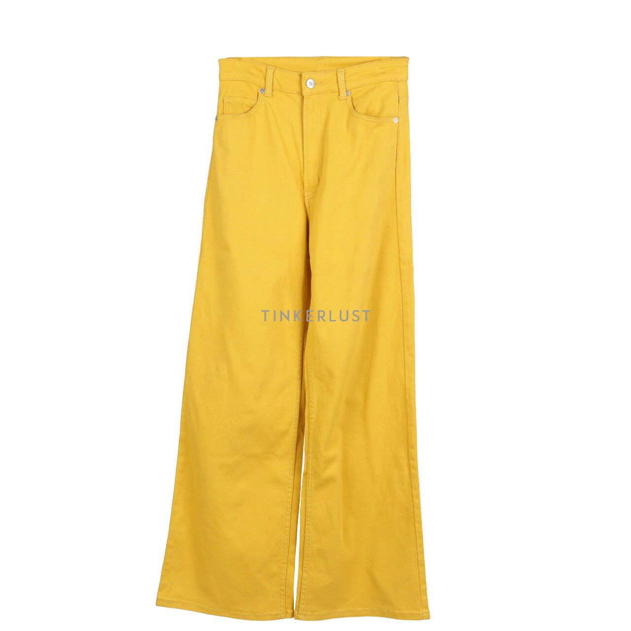 H&m clearance yellow pants